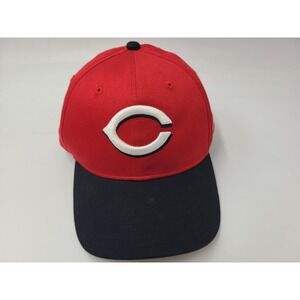 Vintage Youth Cincinnati Reds New Era Snapback Hat Cap MLB Baseball Red Black